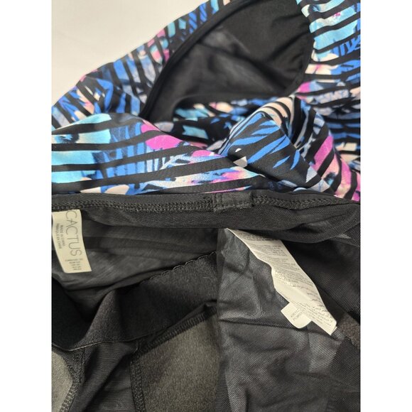 Womens Floral Multicolor One Peice Swimsuit Size 22 By Cactus- Missing Strap - Picture 12 of 15